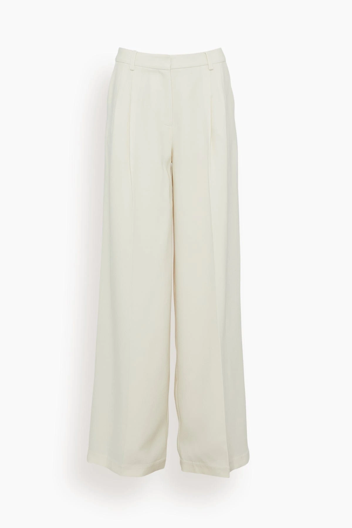 Sanaz Pleated Trouser In Natural White 3 Sanaz Pleated Trouser In Natural White