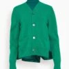 Sacai Wool Knit Cardigan In Green 1 Sacai Wool Knit Cardigan In Green -All Seasons Style e74a3461fbdfb24f7ca468578ddef40a