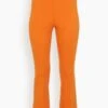 Faye Flare Cropped Pant In Orange 2 Faye Flare Cropped Pant In Orange -All Seasons Style eafb03699f0df8dc17b43b1f3d84f3cf