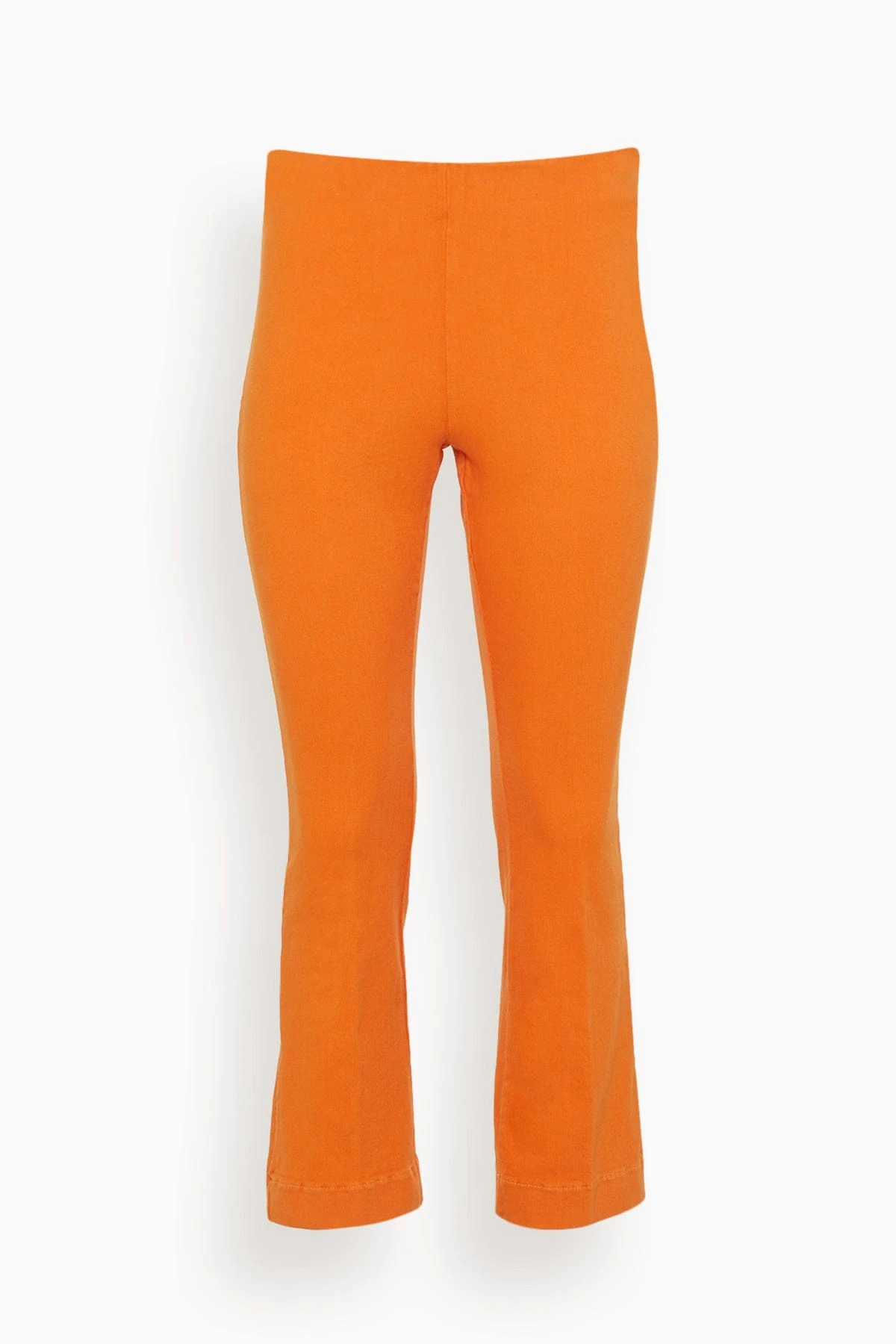 Faye Flare Cropped Pant In Orange 3 Faye Flare Cropped Pant In Orange