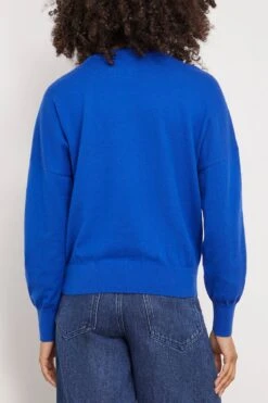 Marisans Pullover In Electric Blue -All Seasons Style etoileisabelmarant MarisansPulloverinElectricBlue 3