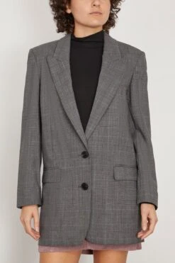 Precious Blazer In Grey 8 Precious Blazer In Grey -All Seasons Style etoileisabelmarant PreciousBlazerinGrey 2