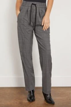 Priska Trouser In Grey -All Seasons Style etoileisabelmarant PriskaTrouserinGrey 2