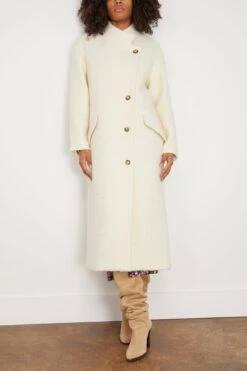 Sabine Coat In Ecru 8 Sabine Coat In Ecru -All Seasons Style etoileisabelmarant SabineCoatinEcru 2