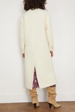 Sabine Coat In Ecru 9 Sabine Coat In Ecru -All Seasons Style etoileisabelmarant SabineCoatinEcru 3