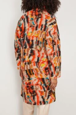 Sharon Coat In Orange 8 Sharon Coat In Orange -All Seasons Style etoileisabelmarant SharonCoatinOrange 3