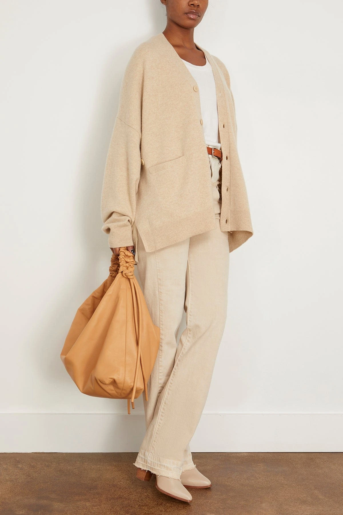 Tokio Cardigan In Latte 4 Tokio Cardigan In Latte - Image 2