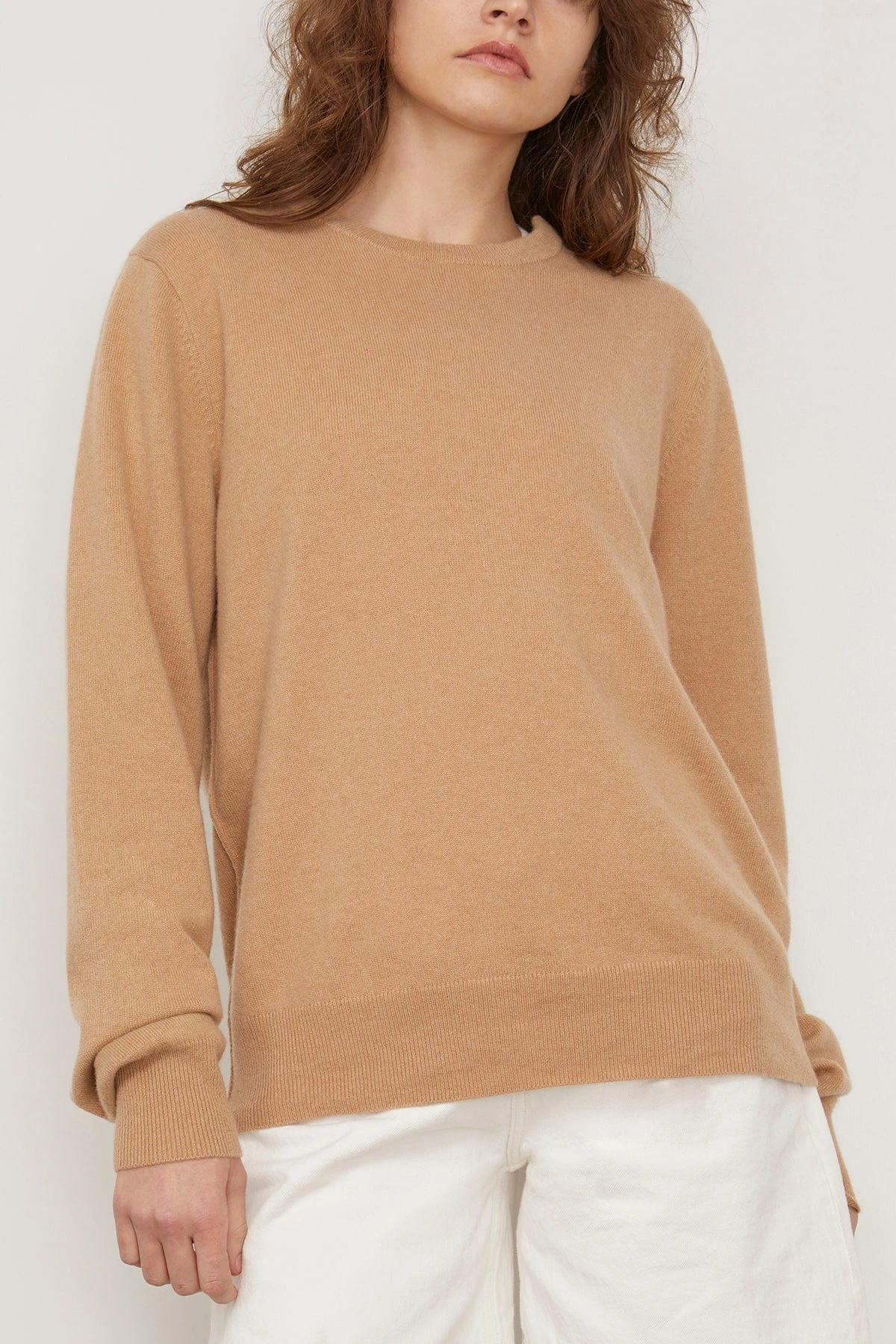 Be Classic Sweater In Camel 5 Be Classic Sweater In Camel - Image 3