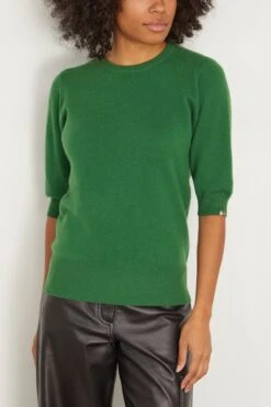 Well Sweater In Weed -All Seasons Style extremecashmere WellSweaterinWeed 2