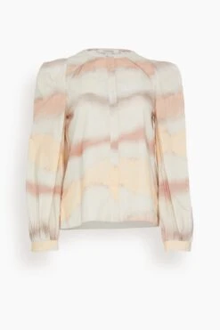 DOROTHEE SCHUMACHER Sunny Dunes Blouse In Pastel Waves