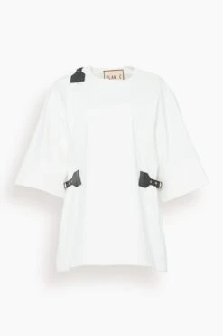 Short Sleeve Shirt In Chalk