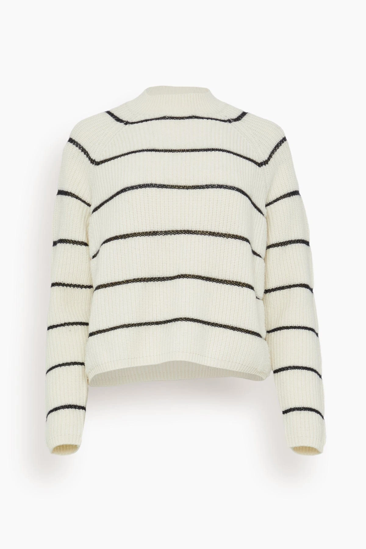 Relief Stripes Sweater In Cream 3 Relief Stripes Sweater In Cream