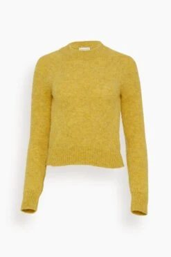 Dries Van Noten Texas Sweater In Yellow