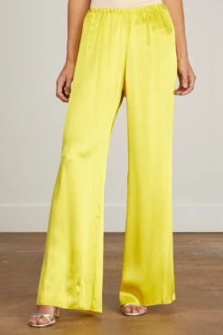 FORTE_FORTE Elasticated Flare Pants In Lollypop 9 FORTE_FORTE Elasticated Flare Pants In Lollypop -All Seasons Style forte elasticated flare pants in lollypop 2