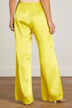 FORTE_FORTE Elasticated Flare Pants In Lollypop 10 FORTE_FORTE Elasticated Flare Pants In Lollypop -All Seasons Style forte elasticated flare pants in lollypop 3