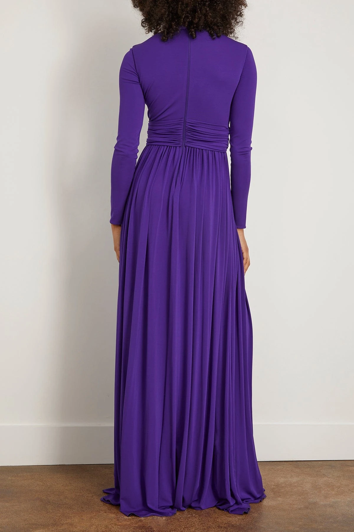 GIAMBATTISTA VALLI Viscose Jersey Maxi Dress In Violet 6 GIAMBATTISTA VALLI Viscose Jersey Maxi Dress In Violet - Image 4