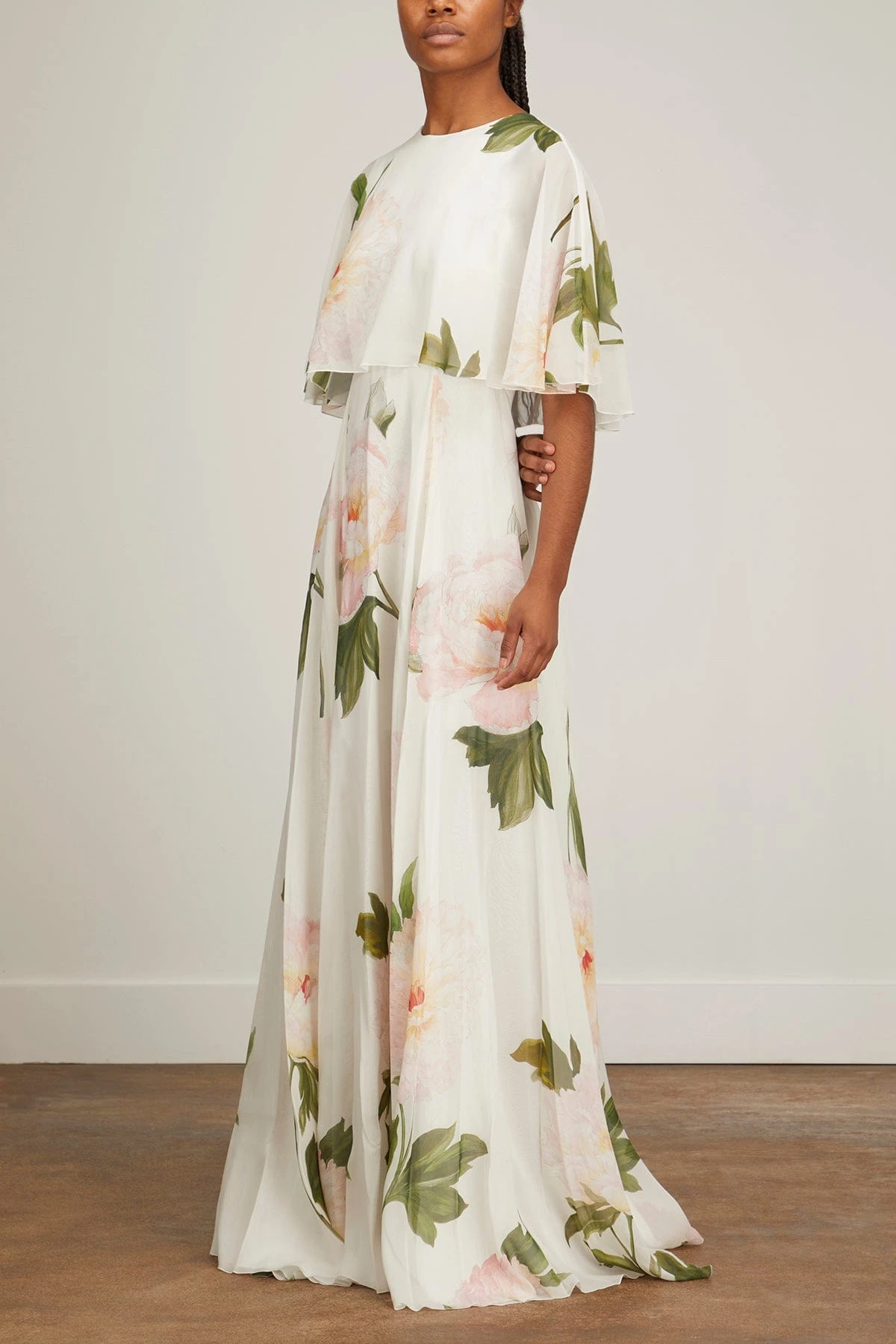 GIAMBATTISTA VALLI Dress In Ivory/Multi 5 GIAMBATTISTA VALLI Dress In Ivory/Multi - Image 3