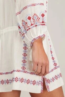 Parsley Dress In White -All Seasons Style isabel marant parsley dress in white 4