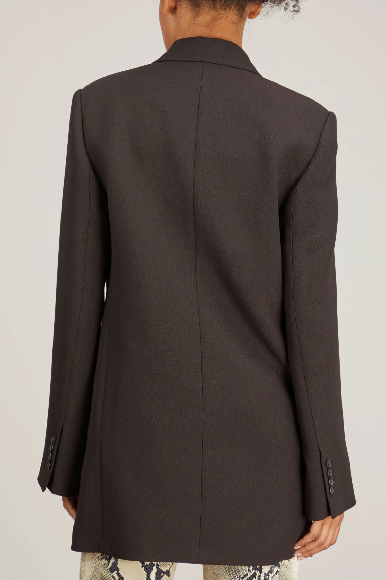 Balton Jacket With Crystals In Dark Brown 6 Balton Jacket With Crystals In Dark Brown - Image 4