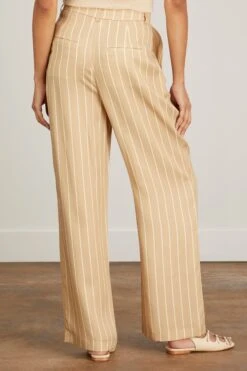 Edith Wide Leg Trouser In Camel Stripe 10 Edith Wide Leg Trouser In Camel Stripe -All Seasons Style kitri edith wide leg trouser in camel stripe 3