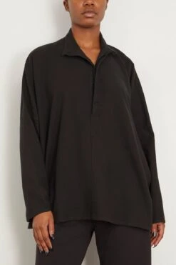 Camicia Cacio Funky In Black 8 Camicia Cacio Funky In Black -All Seasons Style labo.art CamiciaCacioFunkyinBlack 2