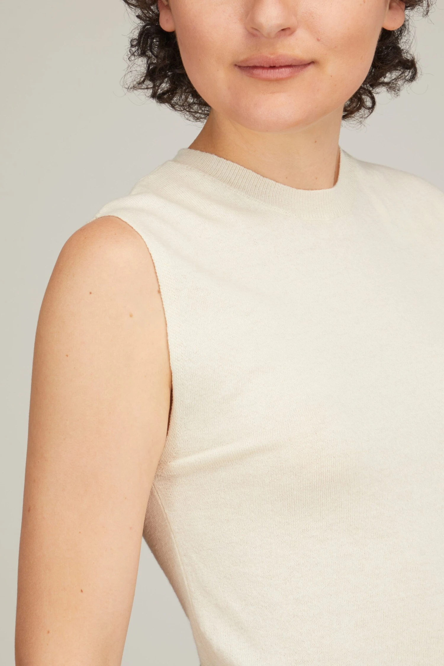 Emma Knit Top In Off White 7 Emma Knit Top In Off White - Image 5