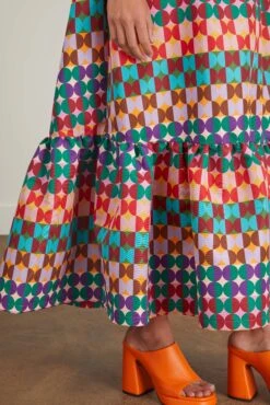 Belle Dress In Mezzaluna Rainbow 11 Belle Dress In Mezzaluna Rainbow -All Seasons Style ladoublej belle dress in mezzaluna rainbow 4 1