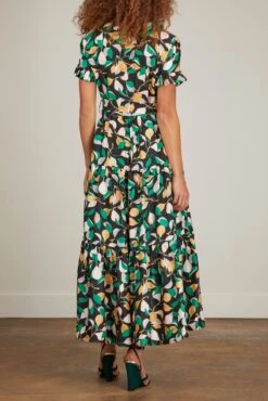 Long And Sassy Dress In Orchard -All Seasons Style ladoublej ladoublej long and sassy dress in orchard 3