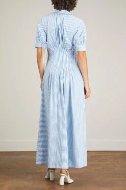 Lyndon Dress In Sky 9 Lyndon Dress In Sky -All Seasons Style leemathews LyndonDressinSky 3