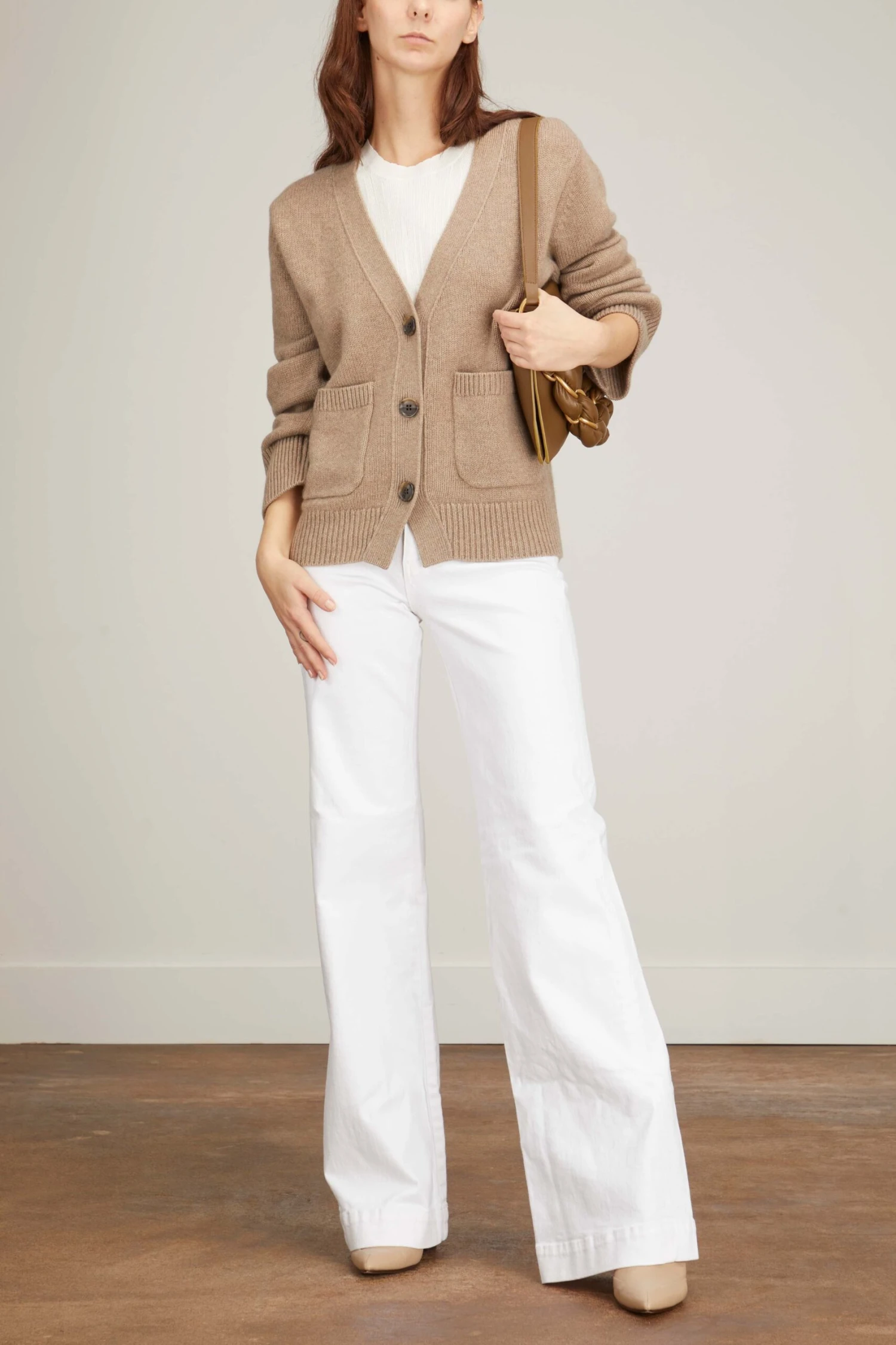 Danni Cardigan In Mole 4 Danni Cardigan In Mole - Image 2