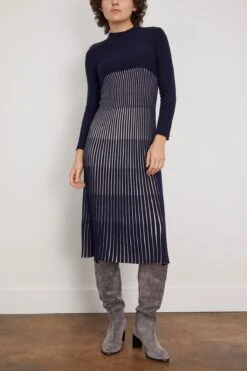Finley Dress In Navy/Cream 8 Finley Dress In Navy/Cream -All Seasons Style lisayang FinleyDressinNavyCream 2
