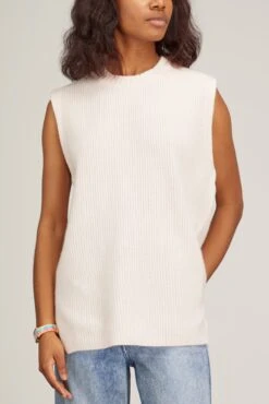 Hedda Vest In Soft Pink -All Seasons Style lisayang HeddaVestinSoftPink 2