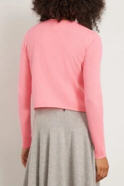 Ida Sweater In Pink Lemonade -All Seasons Style lisayang IdaSweaterinPinkLemonade 3