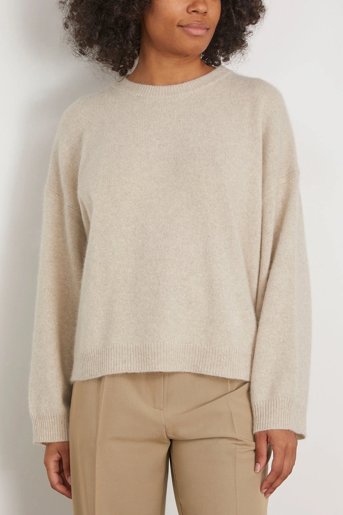 Galli Oversized Sweater In Stone 5 Galli Oversized Sweater In Stone - Image 3
