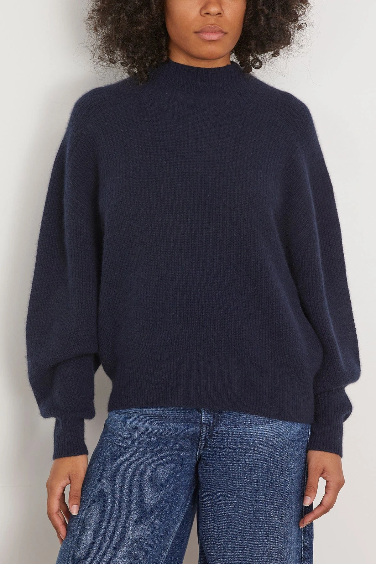 Safa Sweater In Navy 5 Safa Sweater In Navy - Image 3