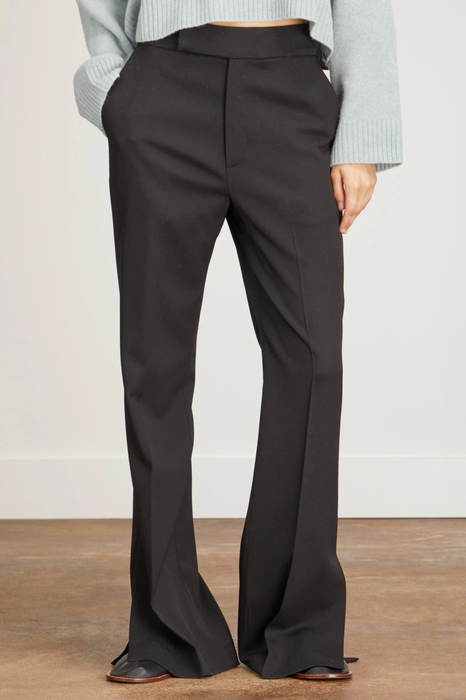 Baltrum Straight Pants In Black 5 Baltrum Straight Pants In Black - Image 3