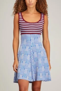 Marni Dress In Bluette -All Seasons Style marni DressinBluette 2