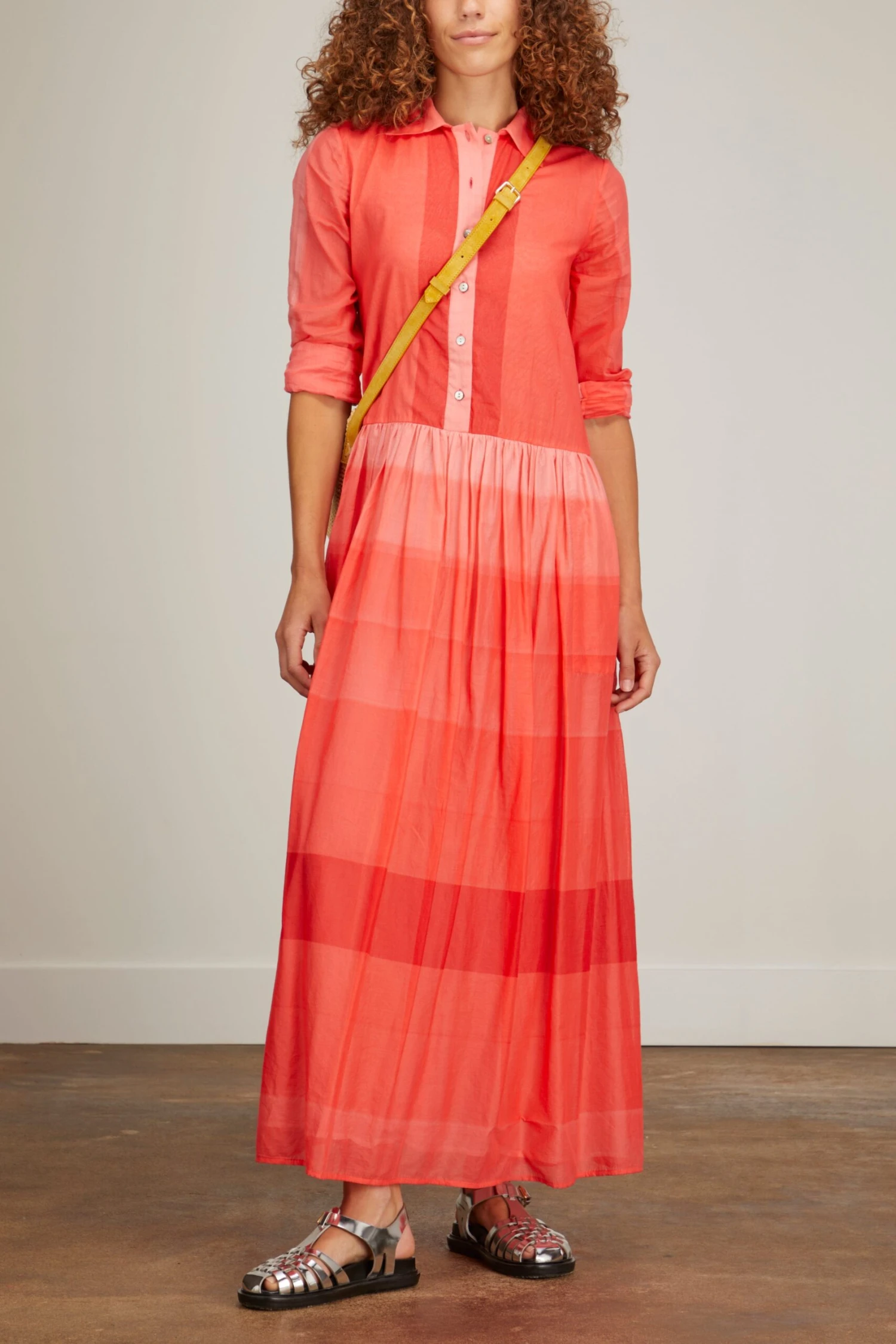 Baba Dress In Pink Rainbow 4 Baba Dress In Pink Rainbow - Image 2