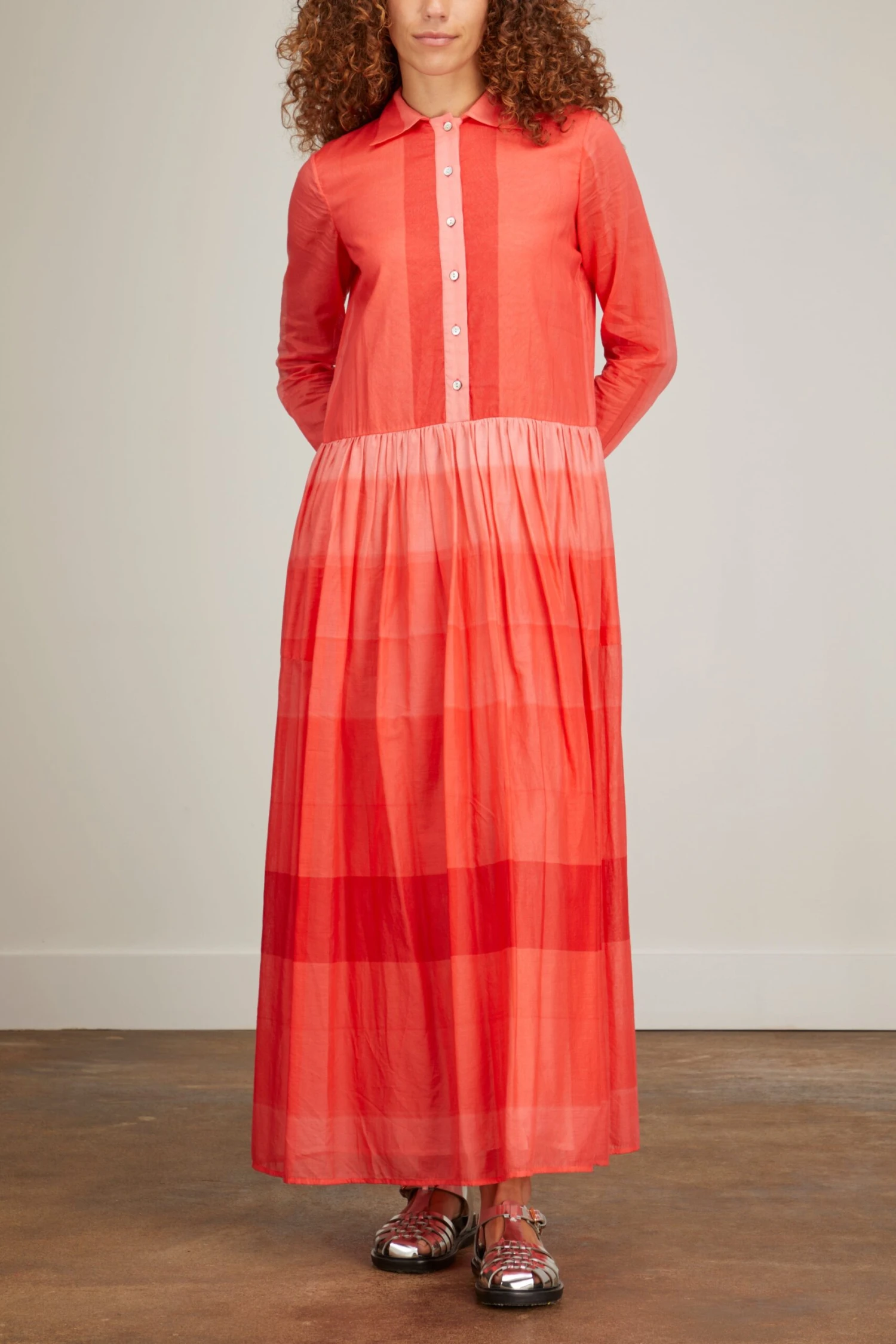 Baba Dress In Pink Rainbow 5 Baba Dress In Pink Rainbow - Image 3