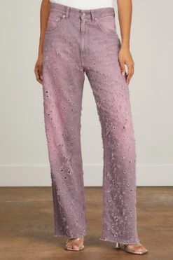 MM6 Maison Margiela 5 Pockets Pant In Pink 9 MM6 Maison Margiela 5 Pockets Pant In Pink -All Seasons Style mm6 5 pockets pant in pink 2