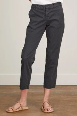 NILI LOTAN East Hampton Pant In Carbon -All Seasons Style nili lotan east hampton pant in carbon 2
