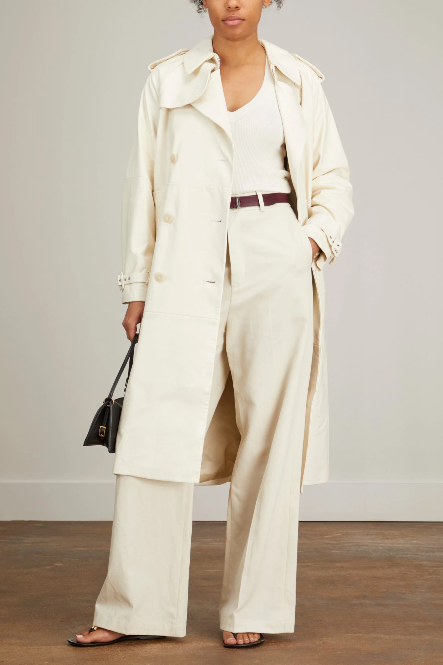 NILI LOTAN Johan Pant In Stone 4 NILI LOTAN Johan Pant In Stone - Image 2