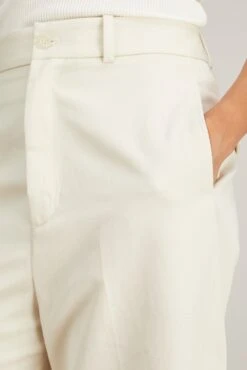 NILI LOTAN Johan Pant In Stone 11 NILI LOTAN Johan Pant In Stone -All Seasons Style nili lotan johan pant in stone 4