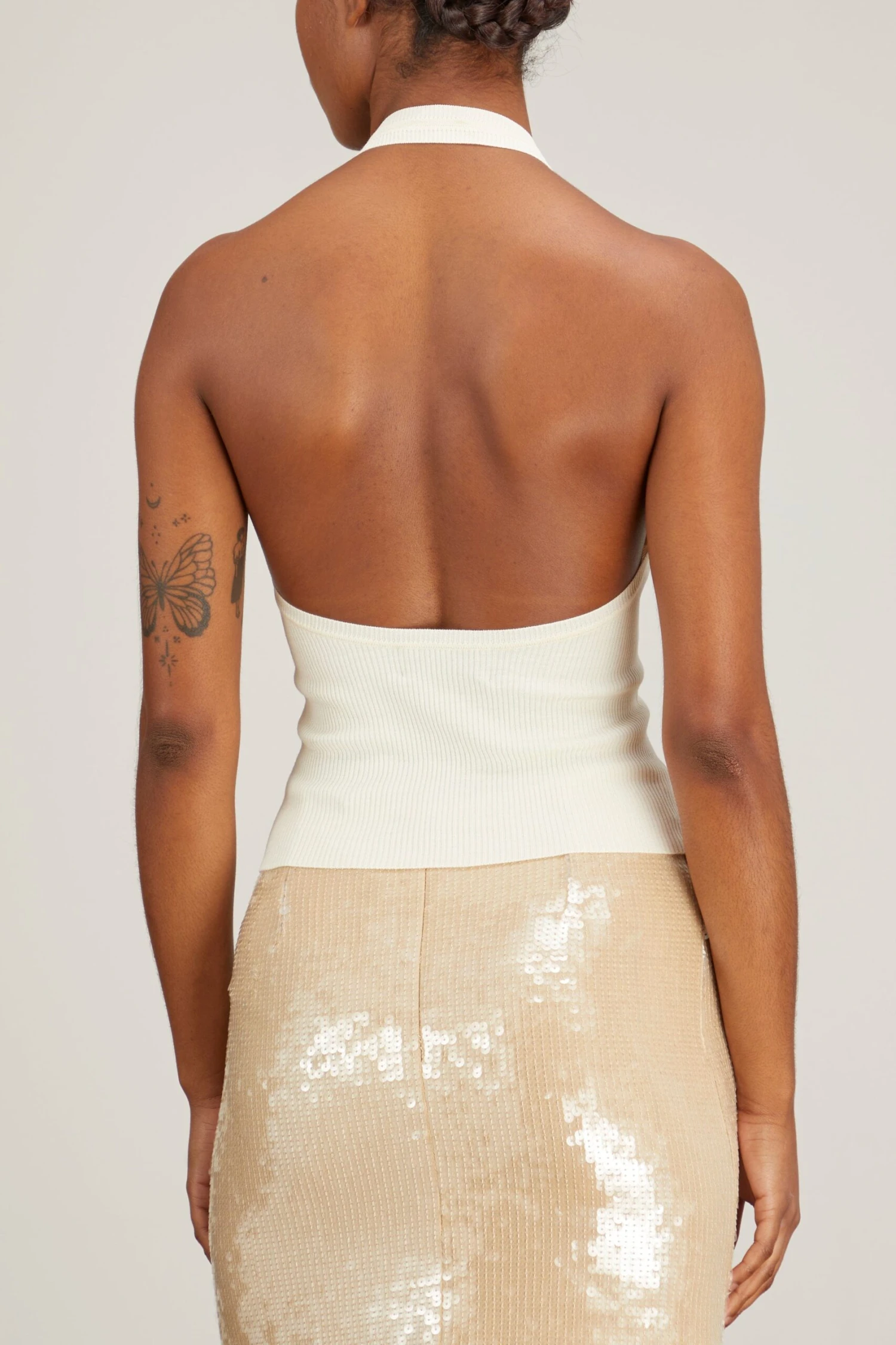 NILI LOTAN Ivey Sweater In Ivory 6 NILI LOTAN Ivey Sweater In Ivory - Image 4