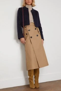 Front Page -All Seasons Style odeeh DoubleFaceCashmereWoolJacketinNavy 1