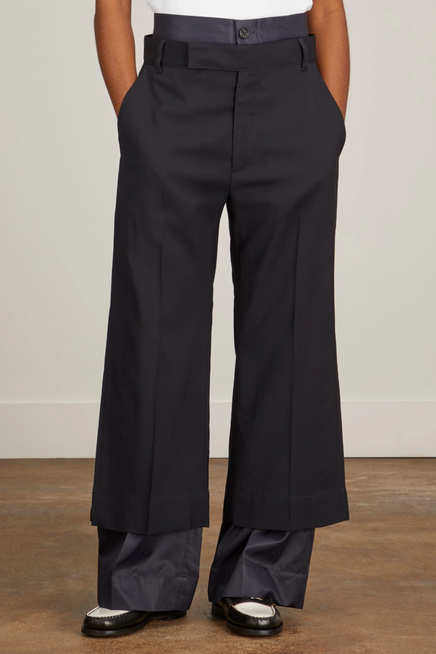 Trouser In Navy Black 5 Trouser In Navy Black - Image 3