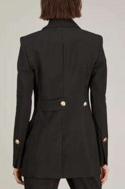 PROENZA SCHOULER Viscose Suiting Relaxed Blazer In Black 10 PROENZA SCHOULER Viscose Suiting Relaxed Blazer In Black -All Seasons Style proenzaschouler ViscoseSuitingRelaxedBlazerinBlack 3