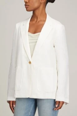 Everson Blazer In White 8 Everson Blazer In White -All Seasons Style rachel comey everson blazer in white 2