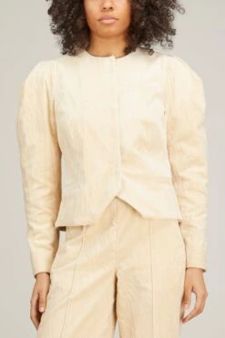 Francis Blazer In Ivory -All Seasons Style rachel comey francis blazer in ivory 2