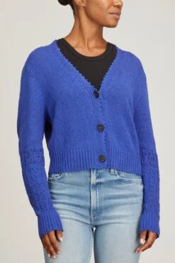 Olia Cardigan In Blue 8 Olia Cardigan In Blue -All Seasons Style rachel comey olia cardigan in blue 2